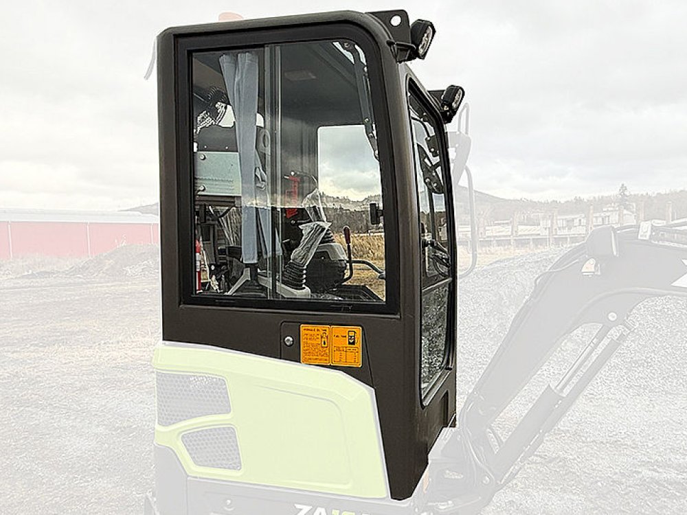 Complete cabin with heating for ZA20A & ZA20B